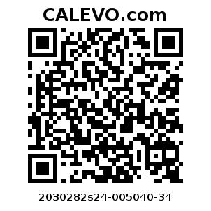 Calevo.com Preisschild 2030282s24-005040-34