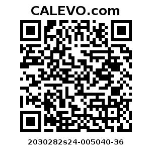 Calevo.com Preisschild 2030282s24-005040-36