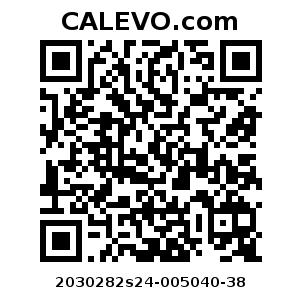 Calevo.com Preisschild 2030282s24-005040-38
