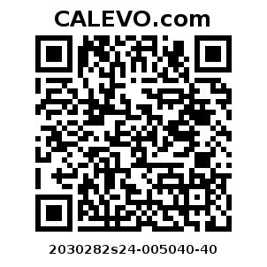 Calevo.com Preisschild 2030282s24-005040-40
