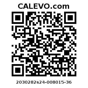 Calevo.com Preisschild 2030282s24-008015-36
