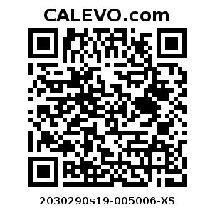 Calevo.com Preisschild 2030290s19-005006-XS