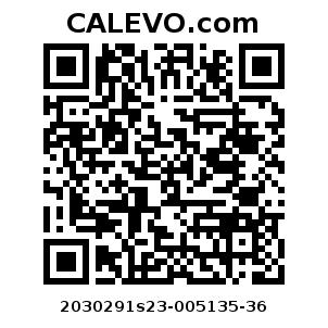 Calevo.com Preisschild 2030291s23-005135-36