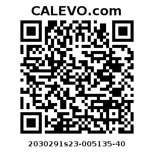 Calevo.com Preisschild 2030291s23-005135-40