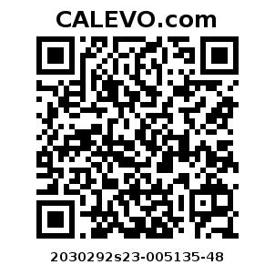 Calevo.com pricetag 2030292s23-005135-48