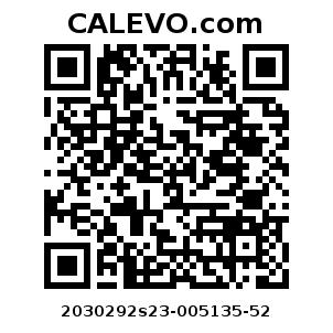 Calevo.com Preisschild 2030292s23-005135-52