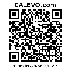 Calevo.com Preisschild 2030292s23-005135-54