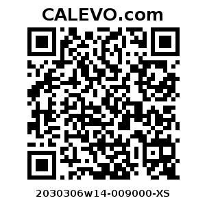Calevo.com Preisschild 2030306w14-009000-XS