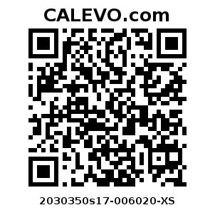 Calevo.com Preisschild 2030350s17-006020-XS