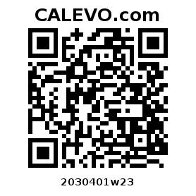 Calevo.com pricetag 2030401w23