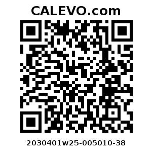 Calevo.com Preisschild 2030401w25-005010-38