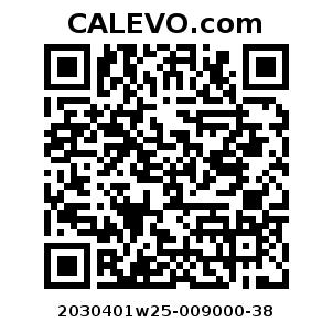 Calevo.com Preisschild 2030401w25-009000-38