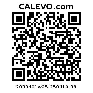 Calevo.com Preisschild 2030401w25-250410-38