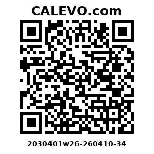 Calevo.com Preisschild 2030401w26-260410-34