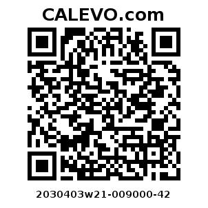 Calevo.com Preisschild 2030403w21-009000-42