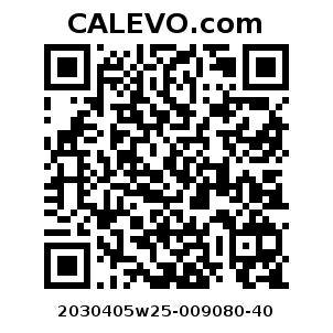 Calevo.com Preisschild 2030405w25-009080-40