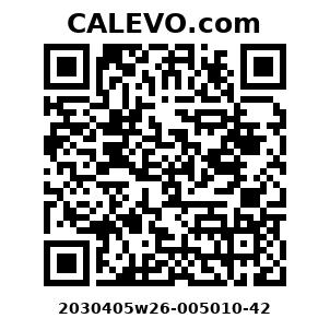 Calevo.com Preisschild 2030405w26-005010-42