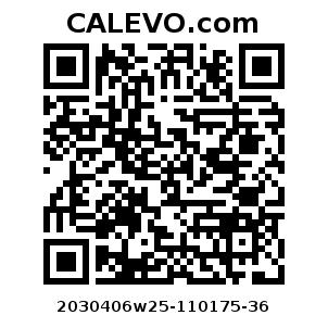 Calevo.com Preisschild 2030406w25-110175-36