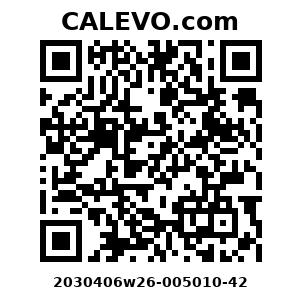 Calevo.com Preisschild 2030406w26-005010-42