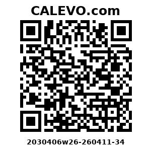 Calevo.com Preisschild 2030406w26-260411-34