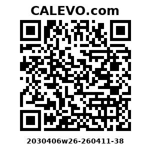 Calevo.com Preisschild 2030406w26-260411-38