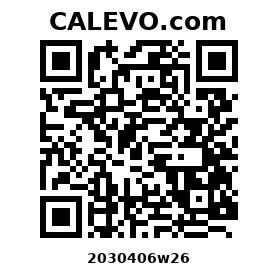 Calevo.com Preisschild 2030406w26