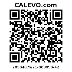 Calevo.com Preisschild 2030407w21-003050-42