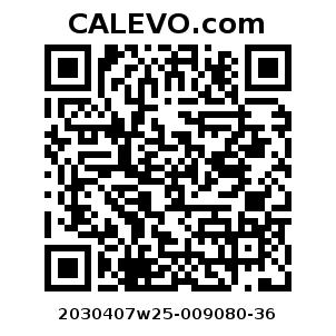 Calevo.com Preisschild 2030407w25-009080-36