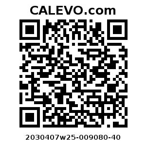 Calevo.com Preisschild 2030407w25-009080-40