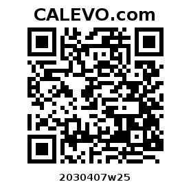 Calevo.com Preisschild 2030407w25