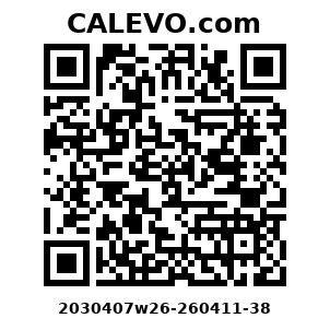 Calevo.com Preisschild 2030407w26-260411-38