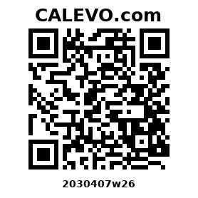 Calevo.com Preisschild 2030407w26