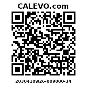 Calevo.com Preisschild 2030410w26-009000-34