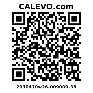 Calevo.com Preisschild 2030410w26-009000-38