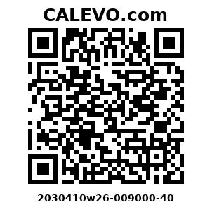 Calevo.com Preisschild 2030410w26-009000-40