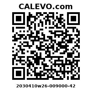Calevo.com Preisschild 2030410w26-009000-42
