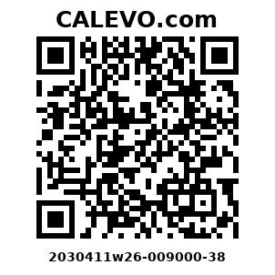 Calevo.com Preisschild 2030411w26-009000-38