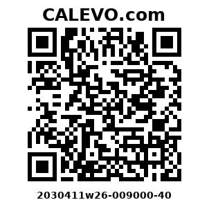 Calevo.com Preisschild 2030411w26-009000-40
