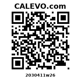 Calevo.com Preisschild 2030411w26