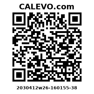 Calevo.com Preisschild 2030412w26-160155-38