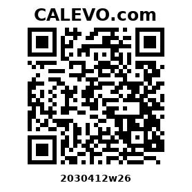 Calevo.com Preisschild 2030412w26