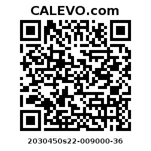 Calevo.com Preisschild 2030450s22-009000-36