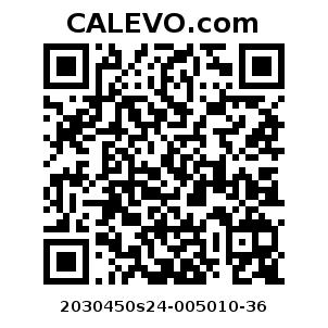 Calevo.com Preisschild 2030450s24-005010-36