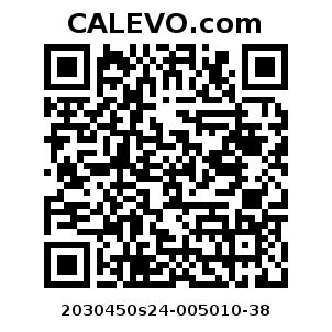 Calevo.com Preisschild 2030450s24-005010-38