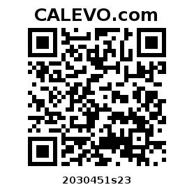Calevo.com Preisschild 2030451s23
