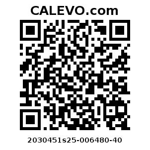 Calevo.com Preisschild 2030451s25-006480-40