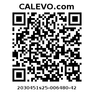 Calevo.com Preisschild 2030451s25-006480-42