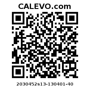 Calevo.com Preisschild 2030452s13-130401-40