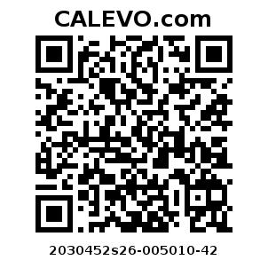 Calevo.com Preisschild 2030452s26-005010-42