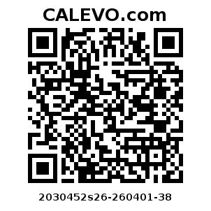 Calevo.com Preisschild 2030452s26-260401-38